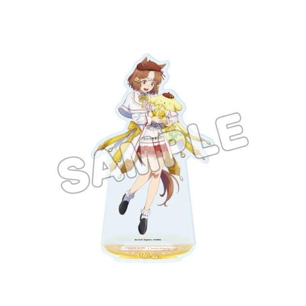 【グッズ-スタンドポップ】アニメ『ウマ娘 シンデレラグレイ』×サンリオキャラクターズ BIGアクリルスタンド ベルノライト×ポムポムプリン
