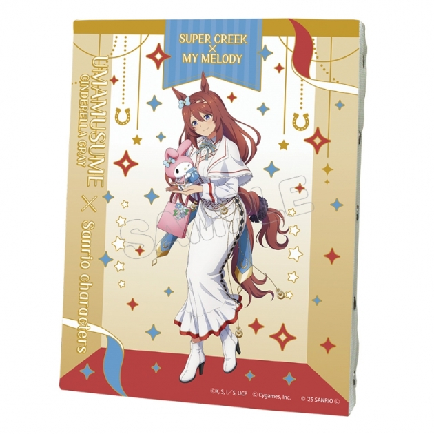 【グッズ-ボード】アニメ『ウマ娘 シンデレラグレイ』×サンリオキャラクターズ キャンバスボード スーパークリーク×マイメロディ