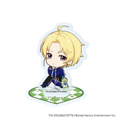 【グッズ-スタンドポップ】アイドルマスター SideM アクリルぷちスタンド17/ピエール ホワイトデーライブ2026 -Bitter Style by 2022-(ミニキャライラスト)