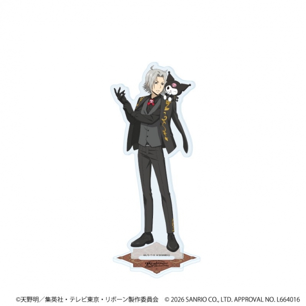 【グッズ-スタンドポップ】家庭教師ヒットマンREBORN!×SANRIO CHARACTERS ホログラムアクリルスタンド02/獄寺隼人×クロミ
