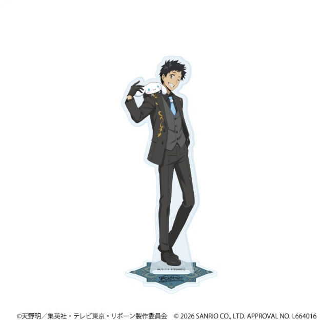 【グッズ-スタンドポップ】家庭教師ヒットマンREBORN!×SANRIO CHARACTERS ホログラムアクリルスタンド03/山本武×シナモロール