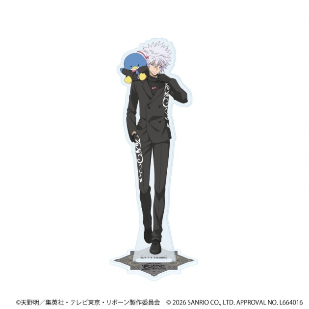 【グッズ-スタンドポップ】家庭教師ヒットマンREBORN!×SANRIO CHARACTERS ホログラムアクリルスタンド09/白蘭×タキシードサム