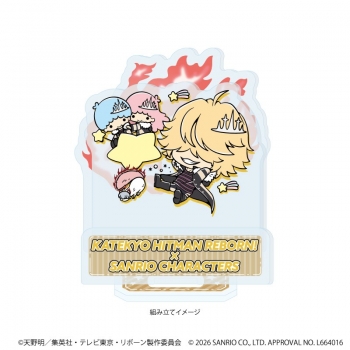 グッズ-スタンドポップ】家庭教師ヒットマンREBORN!×SANRIO CHARACTERS 