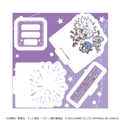 【グッズ-スタンドポップ】家庭教師ヒットマンREBORN!×SANRIO CHARACTERS アクリルスタンドプレート10/白蘭×タキシードサム(コラボイラスト)