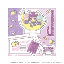 【グッズ-スタンドポップ】金色のガッシュ!!×サンリオキャラクターズ アクリルスタンドプレート08/レイラ×リトルツインスターズ(コラボイラスト)の画像