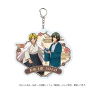 【グッズ-キーホルダー】ヒカルの碁 デカアクリルキーホルダー12/進藤ヒカル&塔矢アキラ 和モダン×昔遊びver.(描き下ろしイラスト)の画像