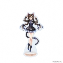 【グッズ-スタンドポップ】クイズRPG 魔法使いと黒猫のウィズ アクリルスタンド05/リレイ 猫の日ver.(描き下ろしイラスト)の画像