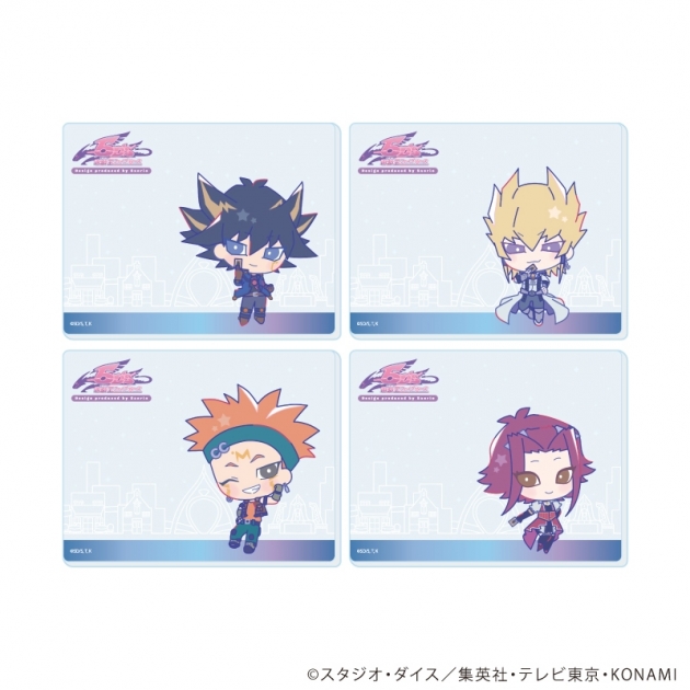 【グッズ-カード】遊☆戯☆王5D's Design produced by Sanrio コレクションシート01/ブラインド(全4種)(コラボイラスト)