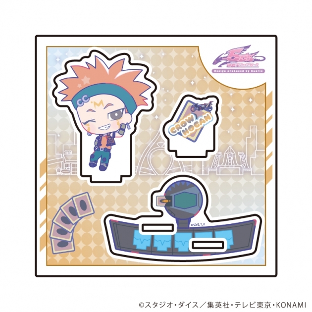【グッズ-スタンドポップ】遊☆戯☆王5D's Design produced by Sanrio アクリルスタンドプレート03/クロウ・ホーガン(コラボイラスト)