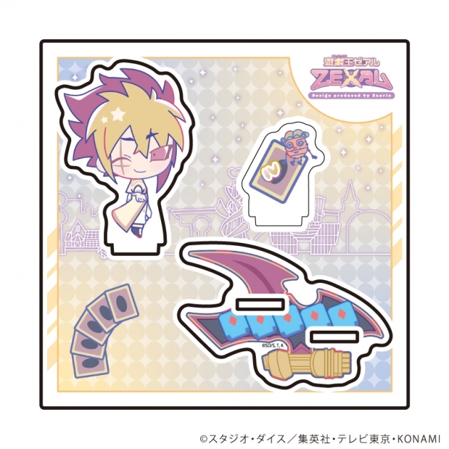 【グッズ-スタンドポップ】遊☆戯☆王ZEXAL Design produced by Sanrio アクリルスタンドプレート05/Ⅳ(コラボイラスト)