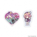 【グッズ-ステッカー】東方Project クリアステッカー ミニ2種セット05/古明地さとり 平成ギャルver.(描き起こしイラスト)【アニメイト先行販売】の画像