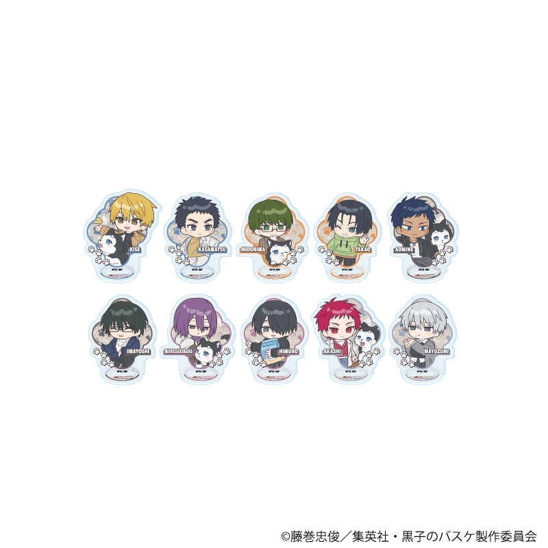 【グッズ-スタンドポップ】黒子のバスケ アクリルぷちスタンド29/テツヤ2号といっしょver. ブラインド(全10種)(ミニキャライラスト)