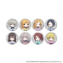 【グッズ-バッチ】アイドルマスター シンデレラガールズ 缶バッジ23/デニム風衣装ver. トレーディング(全8種)(ミニキャライラスト)の画像