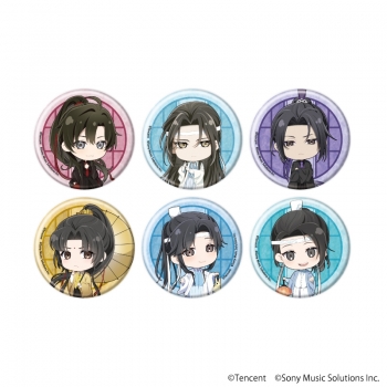 グッズ-バッチ】漫画『魔道祖師』 缶バッジ01/ブラインド(全6種 