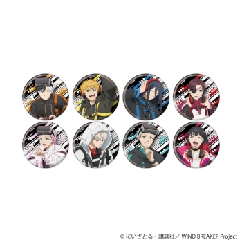 グッズ-バッチ】『WIND BREAKER』 缶バッジ08/ブラインド(全8種)(描き 