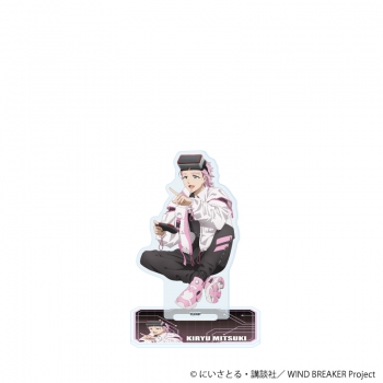 グッズ-スタンドポップ】『WIND BREAKER』 アクリルスタンド23/桐生 三 WIND BREAKER 桐生三輝 アクリルスタンド アニメイト限定 ウィンブレ