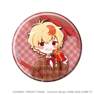 【グッズ-バッチ】コードギアス 奪還のロゼ 缶バッジ02/バレンタインver.トレーディング(全6種)(グラフアートイラスト)