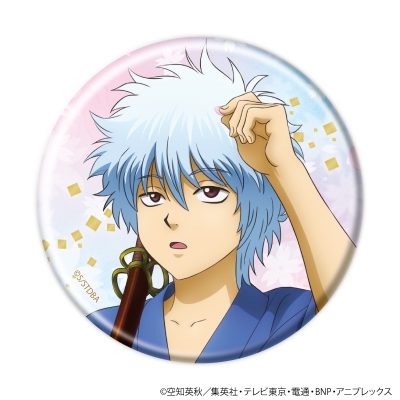 【グッズ-バッチ】銀魂 缶バッジ09/トレーディング(全6種)(描き下ろしイラスト)