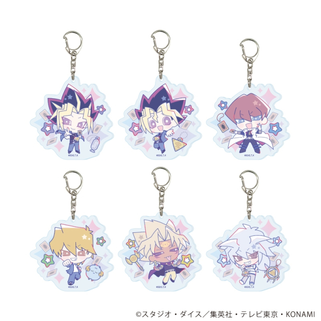 【グッズ-キーホルダー】遊☆戯☆王デュエルモンスターズ Design produced by Sanrio アクリルキーホルダー01/ブラインド(全6種)(コラボイラスト)