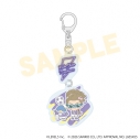 【グッズ-キーホルダー】イナズマイレブン×サンリオキャラクターズ 連結アクリルキーホルダー03/鬼道有人×タキシードサム(コラボイラスト)の画像