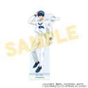 【グッズ-スタンドポップ】忘却バッテリー×サンリオキャラクターズ アクリルスタンド01/清峰葉流火×シナモロール(コラボイラスト)の画像