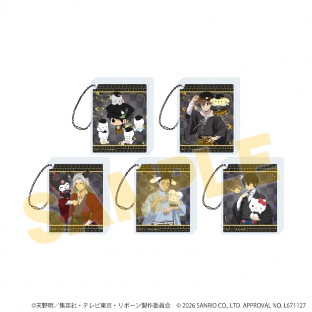 【グッズ-キーホルダー】家庭教師ヒットマンREBORN!×SANRIO CHARACTERS アクリルブロックキーホルダー01/ブラインド(全5種)(コラボイラスト)