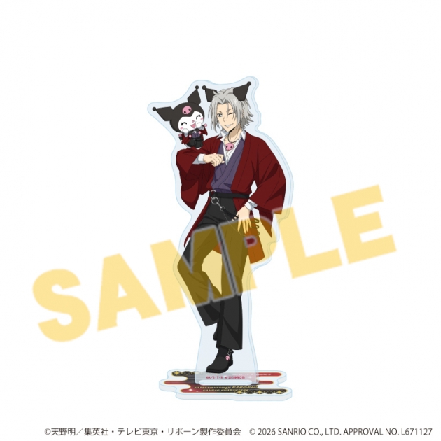 【グッズ-スタンドポップ】家庭教師ヒットマンREBORN!×SANRIO CHARACTERS アクリルスタンド51/獄寺隼人×クロミ