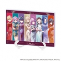 【グッズ-ボード】ヘブンバーンズレッド アクリルアートボード(A5サイズ)24/集合デザイン チャイナドレスver.(描き下ろしイラスト)の画像