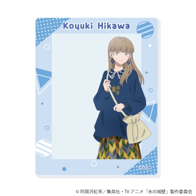 【グッズ-カード】氷の城壁 アクリルカード01/古着ファッションver. ブラインド(全6種)(描き下ろしイラスト)