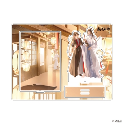 【グッズ-スタンドポップ】大河幻想ラジオドラマ「魔道祖師」 アクリルジオラマ02/魏無羨&藍忘機(原作) デートver.(描き下ろしイラスト)