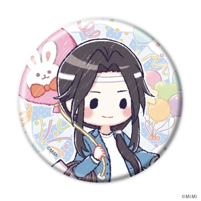 【グッズ-バッチ】大河幻想ラジオドラマ「魔道祖師」 缶バッジ04/デートver. ブラインド(全8種)(グラフアートイラスト)