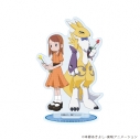 【グッズ-スタンドポップ】デジモンテイマーズ アクリルスタンド13/ルキ&レナモン お祝いver.(描き下ろしイラスト)の画像