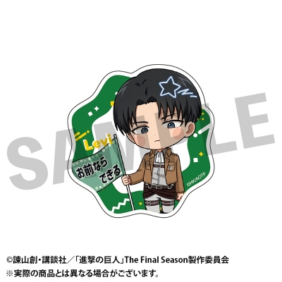 【グッズ-ステッカー】進撃の巨人 フレフレンズ ステッカー リヴァイ