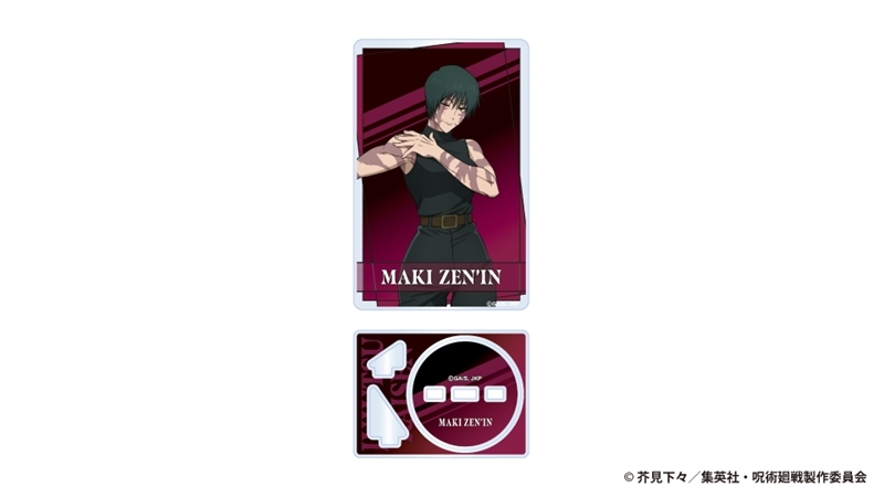 【グッズ-スタンドポップ】呪術廻戦 死滅回游 アクリルカードスタンド 禪院真希