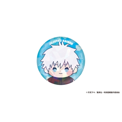 【グッズ-バッチ】アニメ『呪術廻戦』5周年 もっちび ホログラム缶バッジ 五条 悟