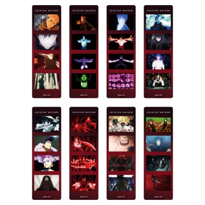 【グッズ-ブックマーカー】呪術廻戦 死滅回游 前編 トレーディングクリアしおり OPver.【全8種】