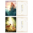 【グッズ-クリアファイル】お隣の天使様にいつの間にか駄目人間にされていた件2 クリアファイルセット プリンセスビジュアル(人魚姫&白雪姫)の画像