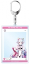【グッズ-キーホルダー】ノーゲーム・ノーライフ SNS風アクリルキーホルダー PALE TONE series 白 サイバーバニー ver.の画像