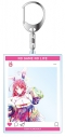 【グッズ-キーホルダー】ノーゲーム・ノーライフ SNS風アクリルキーホルダー PALE TONE series ジブリール サイバーバニー ver.の画像