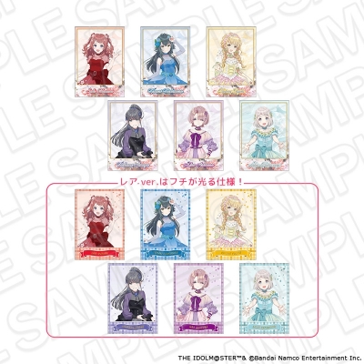 【グッズ-ブロマイド】学園アイドルマスター インスタントフォト風ブロマイド(ランダム) A floral dress ver.