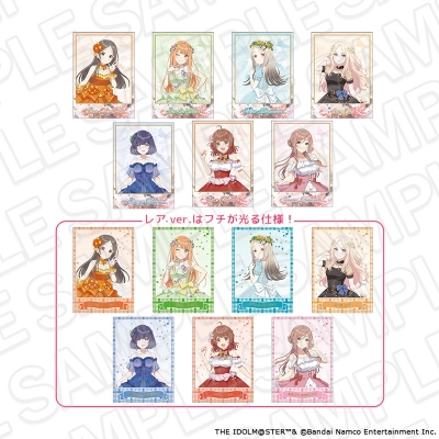 【グッズ-ブロマイド】学園アイドルマスター インスタントフォト風ブロマイド(ランダム) B floral dress ver.