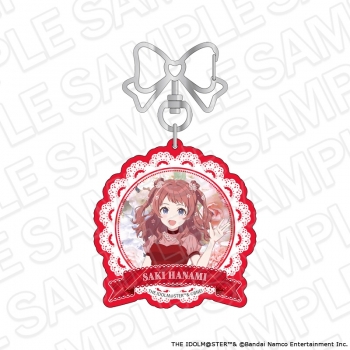 グッズ-キーホルダー】学園アイドルマスター アクリルキーホルダー 花 