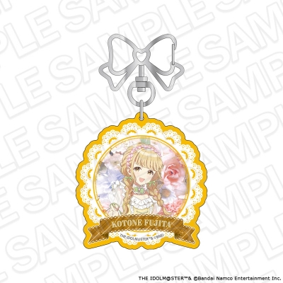 【グッズ-キーホルダー】学園アイドルマスター アクリルキーホルダー 藤田ことね floral dress ver.