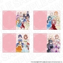 【グッズ-クリアファイル】学園アイドルマスター クリアファイルセット floral dress ver.の画像