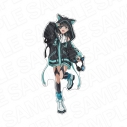 【グッズ-マット】TVアニメ「とある科学の超電磁砲T」 特大ダイカットマット 佐天涙子 ゲーミング ver.の画像