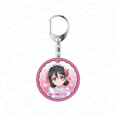 【グッズ-キーホルダー】ラブライブ! ラメアクリルキーホルダー 矢澤にこ 茶寮 ver.