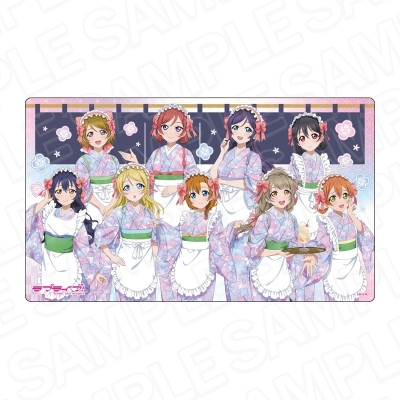 【TCG-マット】ラブライブ! ラバーデスクマット 茶寮 ver.