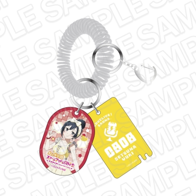 【グッズ-キーホルダー】ラブライブ!虹ヶ咲学園スクールアイドル同好会 銭湯風キーホルダー 優木せつ菜 サウナ ver.