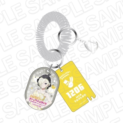 【グッズ-キーホルダー】ラブライブ!虹ヶ咲学園スクールアイドル同好会 銭湯風キーホルダー ミア・テイラー サウナ ver.