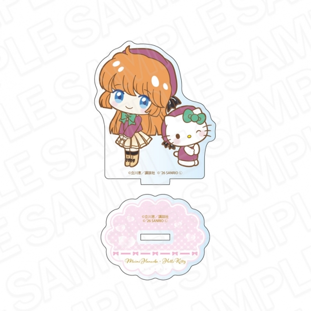 【グッズ-スタンドポップ】怪盗セイント・テール×サンリオキャラクターズ アクリルフィギュア 羽丘芽美×ハローキティ